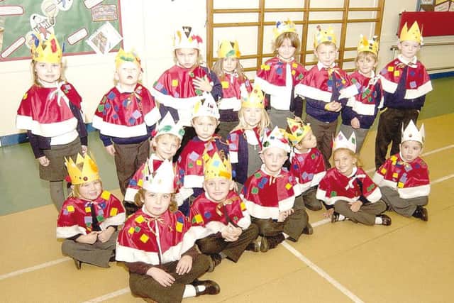 Sutterton Fourfields CofE Primary School pupils in late November 2006.