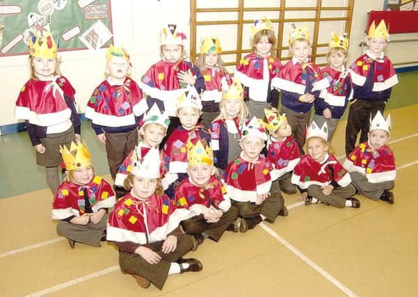 Sutterton Fourfields CofE Primary School pupils in late November 2006.