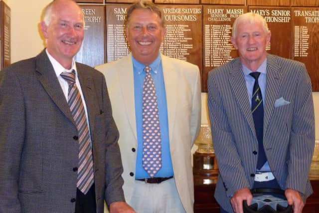 Kenwick Park Golf Club's new club captain John Teanby pictured right EMN-161114-114336002