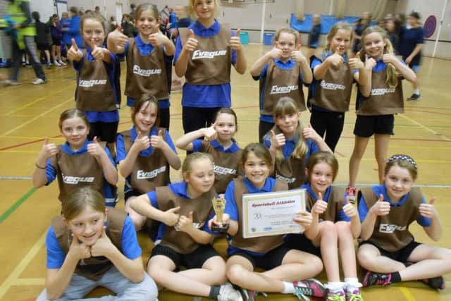 St. Michael's School, Louth, won their second area sports title in a month EMN-161121-104015002
