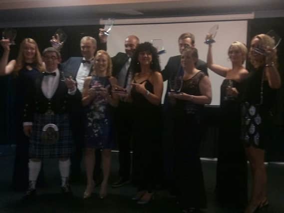 Winners of the Skegness Business Awards held at the Southview Park Hotel. ANL-161119-084544001