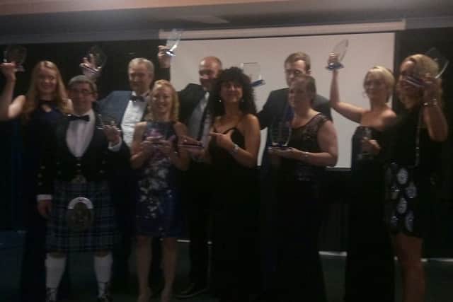 Winners of the Skegness Business Awards held at the Southview Park Hotel. ANL-161119-084544001