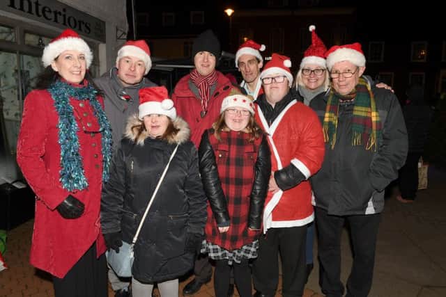 Spilsby Christmas lights switch-on. Linkage Community Trust. ANL-161121-172439001