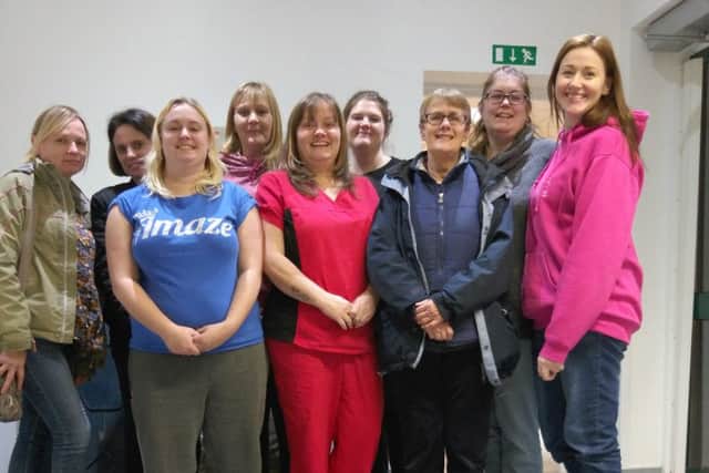 Coming to the aid of animals...the team at Hart at their final meeting of the year EMN-161129-125037001