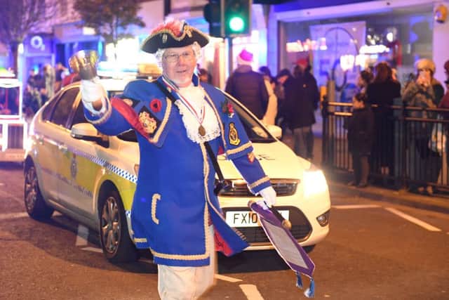 Skegness Christmas parade and lights switch-on. Photo: MSKP-241116-10 ANL-161125-154937001