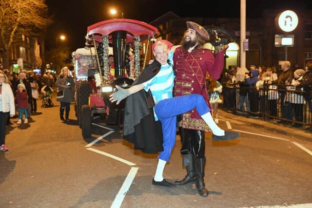 Skegness Christmas parade and lights switch-on. ANL-161125-155149001