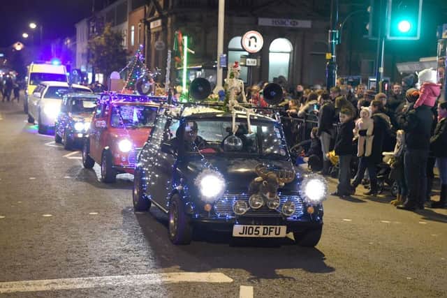 Skegness Christmas parade and lights switch-on. Photo: MSKP-241116-41 ANL-161125-155220001