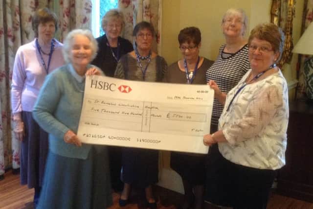 Woodhall Spa group of St Barnabas supporters raised ?1,471 at their successful lunch event EMN-161128-095211001