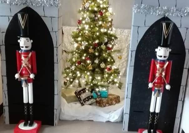 Pilgrim Hospital children's ward has been decorated following donations of ?1000 worth of decorations EMN-160512-112530001