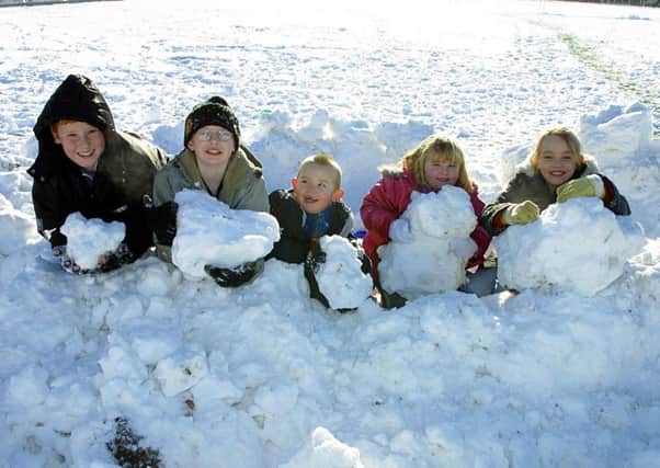 January 2004, youngsters at WainfleetÂ’s Magdalen School.