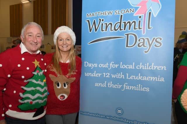 Vivianne and John Sloan. raising money for the Windmill Days charity at Spilsby Cracker Day. MSKP-031216-15 ANL-160512-155230001