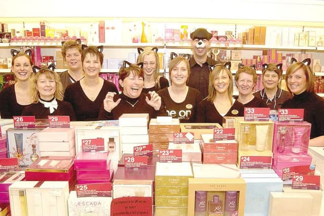 Staff at Boots, in Boston, in December 2006.
