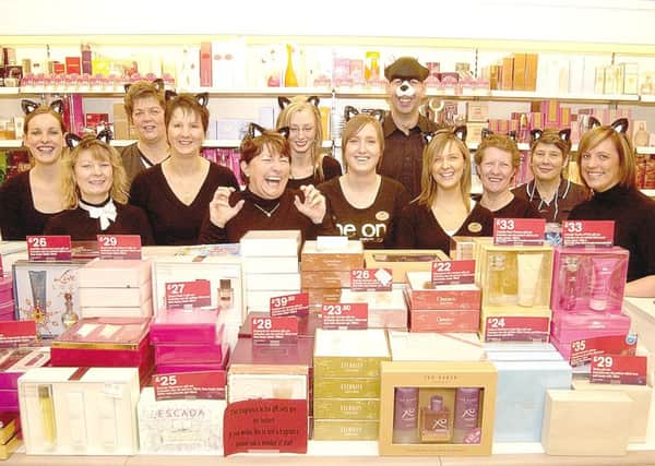 Staff at Boots, in Boston, in December 2006.