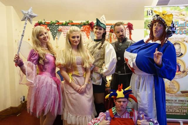Cast of Robin Hood and the Babes In The Wood are ready for the coming pantomime season EMN-160612-103100001