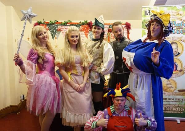 Cast of Robin Hood and the Babes In The Wood are ready for the coming pantomime season EMN-160612-103100001