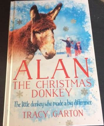 Alan The Christmas Donkey by Tracy Garton is on sale just in time for christmas stockings. ANL-160212-131211001