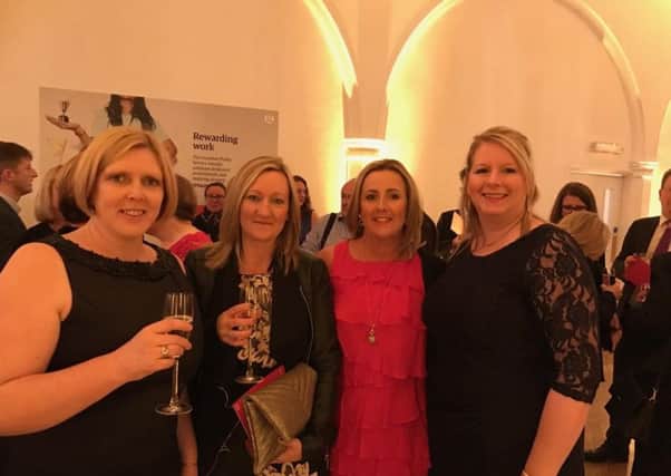 From left: Tracey Ruddock (CEO), Tina Staples, Jo Goldby and Mandy Sowerby