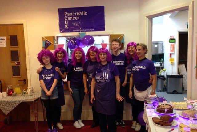 The ladies at the coffee morning.