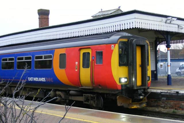 A Sleaford commuter says passengers on the Sleaford to Grantham trains are being harassed by a group of 'yobbish' teens from a Sleaford school. EMN-161212-132054001