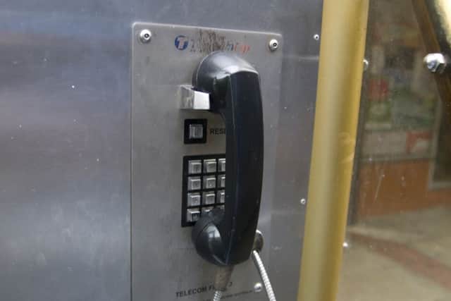 A consultation is taking place regarding the removal of payphones in East Lindsey. ANL-160912-154019001