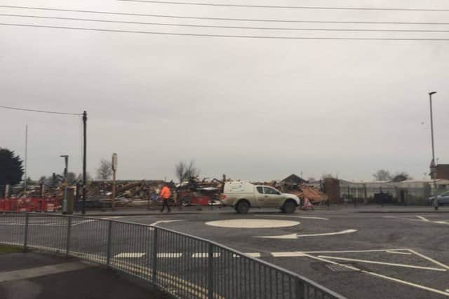 The demolished site of the Sea Lane Hotel at Ingoldmell. Photo: Andy Hempshall EMN-161012-151440001