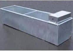 The missing cattle trough reported stolen to Market Rasen police. EMN-161112-105007001