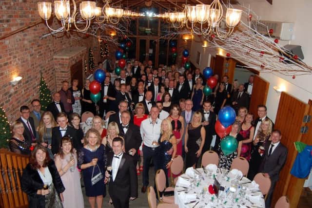 Caistor Running Club recently celebrated its 5th Anniversary with a formal dinner at Hall Farm, Ashby cum Fenby EMN-161215-122342001