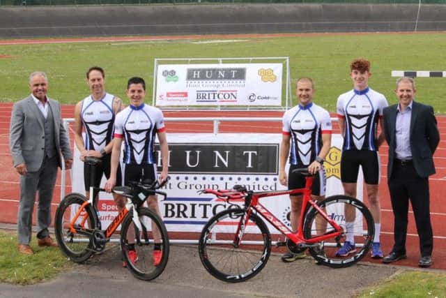 The Britcon Triathlon Race Team.