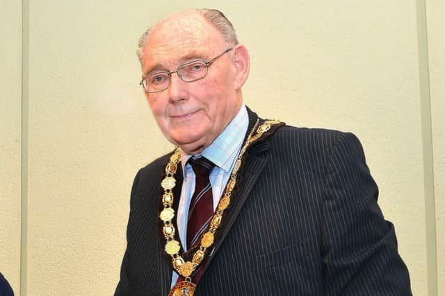 Chairman of North Kesteven District Council, Coun John Money. EMN-161212-171606001
