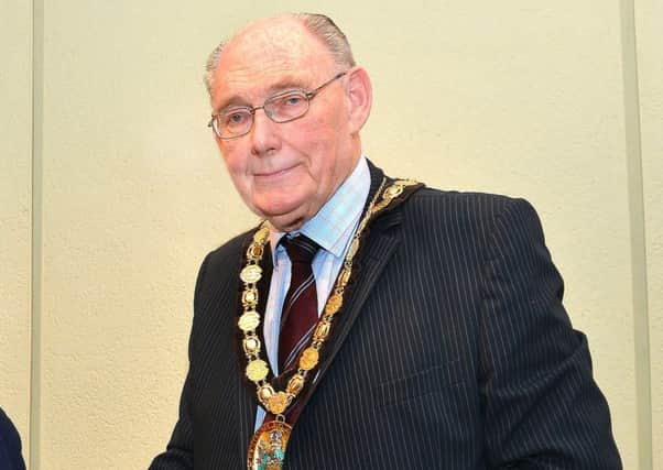 Chairman of North Kesteven District Council, Coun John Money. EMN-161212-171606001
