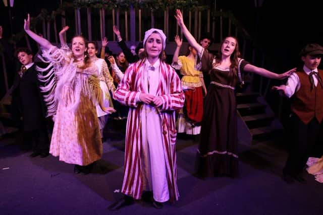 Last chance to see New Youth Theatre Seniors take on literary classic A Christmas Carol. EMN-161213-155207001