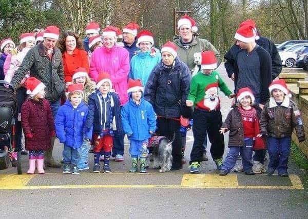 Ancaster Pre-School's 'Santas Dash'