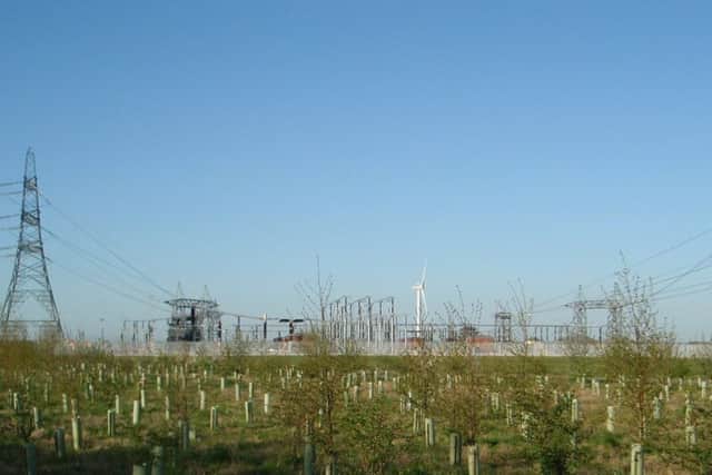 Bicker Fen Substation.