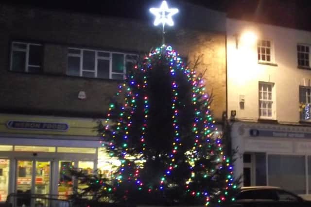 Horncastle's Christmas tree 2016