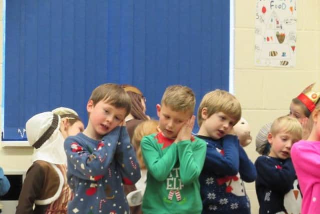 Spilsby Primary Reception Class fairy tale nativity ANL-161219-141954001