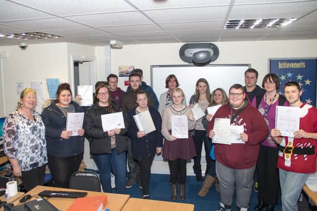 The efforts from students at Mablethorpe Learning Centre have been recognised.