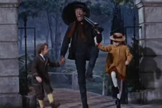 Dick Van Dyke in the original Mary Poppins film (Photo: YouTube)