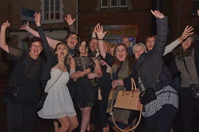 Revellers at Wragby on New Year's Eve EMN-170201-141056001