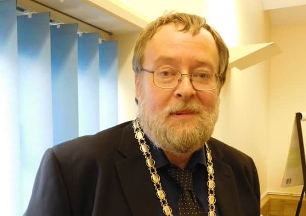 Mayor of Sleaford Coun David Suiter. ABCDE EMN-161221-153645001