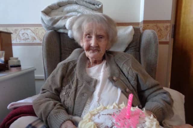 Birthday girl Connie Webb. EMN-161222-100938001