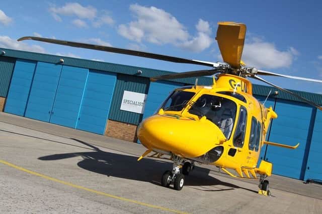 Lincs & Notts Air Ambulance.