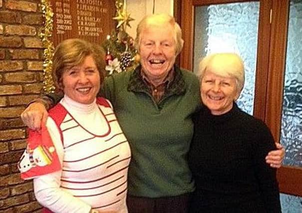 Pictured are Joan Young, Fran Grant and Janet Read.