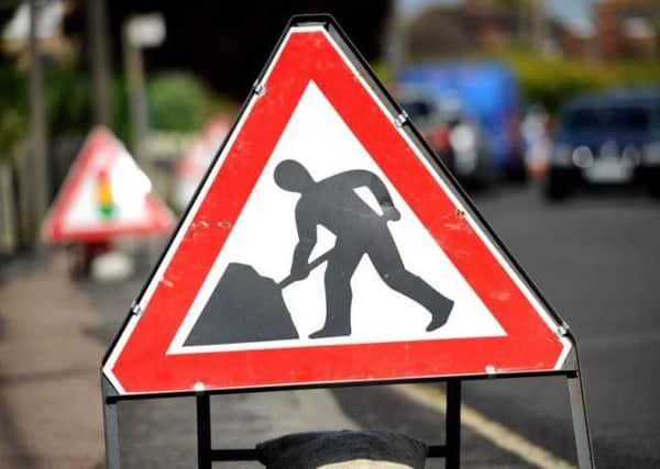Roadworks on the A46/A15