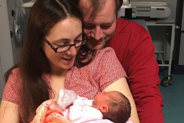 Kiera Jarvis was born weighing 6lb 1oz to proud parents Alison, 36, and Robert, 33, of Skegness.