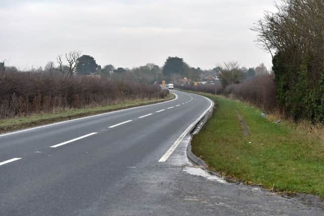 A1104 looking towards Alford
taken near the crematoriun