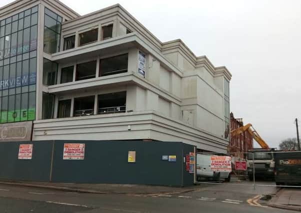 Work has begun on the demolition of the Grand Central in Skegness. ANL-170116-145408001