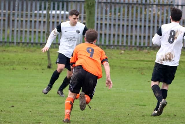 Arun Gray was on target for United. Photo: Stephen Willmer.