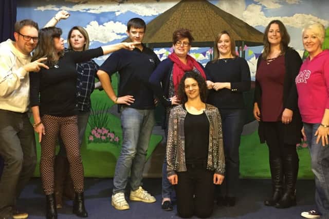 The cast of Dick Whittington are ready. EMN-170901-113539001