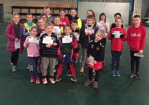 Competitors at the latest BADAC sportshall event.