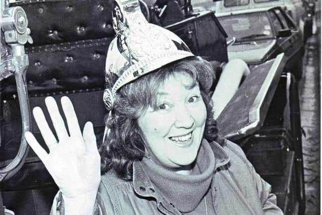 Pat Ashberry on assignment.